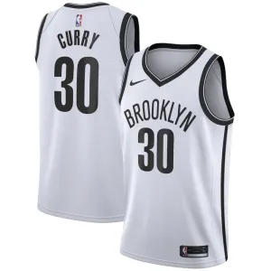 Maglia Brooklyn Nets Seth Curry 30 Association Edition Swingman Bianco - Uomo