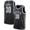 Maglia Brooklyn Nets Seth Curry 30 Icon Edition Swingman Nero - Uomo