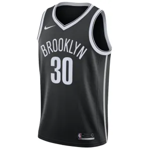 Maglia Brooklyn Nets Seth Curry 30 Icon Edition Swingman Nero - Uomo