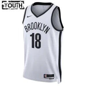 Maglia Brooklyn Nets Yuta Watanabe 18 Association Edition Swingman Bianco - Bambino