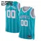 Maglia Charlotte Hornets Jordan Personalizzata Icon Edition Swingman Teal - Bambino