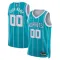 Maglia Charlotte Hornets Jordan Personalizzata Icon Edition Swingman Teal - Uomo