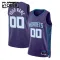 Maglia Charlotte Hornets Jordan Personalizzata Statement Edition Swingman Viola - Bambino