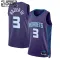 Maglia Charlotte Hornets Jordan Terry Rozier III 3 Statement Edition Swingman Viola - Bambino