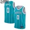Maglia Charlotte Hornets Miles Bridges 0 Jordan Icon Edition Swingman Teal - Bambino