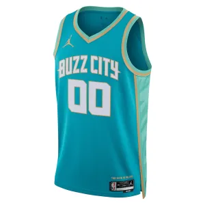 Maglia Charlotte Hornets Personalizzata City Edition 2023-24 Swingman Teal - Uomo