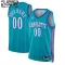 Maglia Charlotte Hornets Personalizzata Classic Edition 2023-24 Swingman Teal - Bambino
