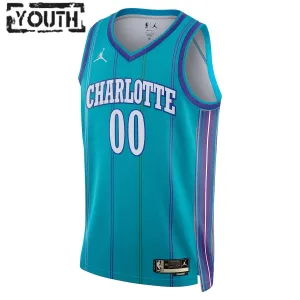 Maglia Charlotte Hornets Personalizzata Classic Edition 2023-24 Swingman Teal - Bambino