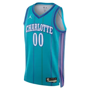 Maglia Charlotte Hornets Personalizzata Classic Edition 2023-24 Swingman Teal - Uomo