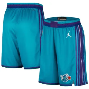 Pantaloncini Charlotte Hornets Classic Edition 2023-24 Swingman Teal - Uomo