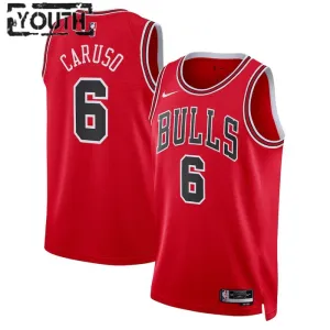 Maglia Chicago Bulls Alex Caruso 6 Icon Edition Swingman Rosso - Bambino