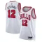 Maglia Chicago Bulls Ayo Dosunmu 12 Association Edition Swingman Bianco - Uomo