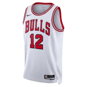 Maglia Chicago Bulls Ayo Dosunmu 12 Association Edition Swingman Bianco - Uomo