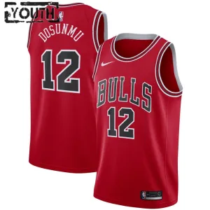 Maglia Chicago Bulls Ayo Dosunmu 12 Icon Edition Swingman Rosso - Bambino