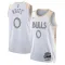 Maglia Chicago Bulls Coby White City Edition 2024-25 Swingman Bianco - Uomo