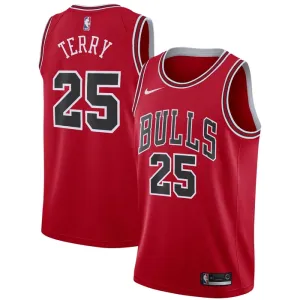 Maglia Chicago Bulls Dalen Terry 25 Icon Edition Swingman Rosso - Uomo