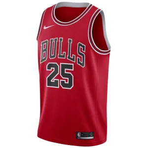 Maglia Chicago Bulls Dalen Terry 25 Icon Edition Swingman Rosso - Uomo