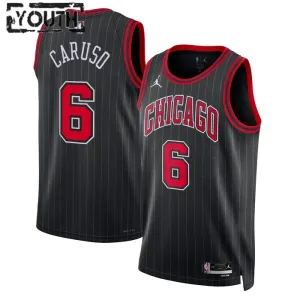 Maglia Chicago Bulls Jordan Alex Caruso 6 Statement Edition Swingman Nero - Bambino