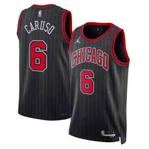 Maglia Chicago Bulls Jordan Alex Caruso 6 Statement Edition Swingman Nero - Uomo