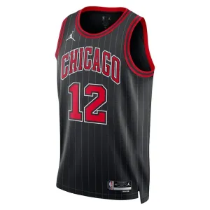 Maglia Chicago Bulls Jordan Ayo Dosunmu 12 Statement Edition Swingman Nero - Uomo