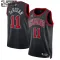 Maglia Chicago Bulls Jordan Demar Derozan 11 Statement Edition Swingman Nero - Bambino