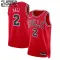 Maglia Chicago Bulls Lonzo Ball 2 Icon Edition Swingman Rosso - Bambino