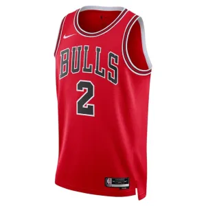 Maglia Chicago Bulls Lonzo Ball 2 Icon Edition Swingman Rosso - Uomo