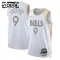 Maglia Chicago Bulls Nikola Vucevic City Edition 2024-25 Swingman Bianco - Bambino