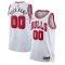 Maglia Chicago Bulls Personalizzata Association Edition Swingman Bianco - Uomo