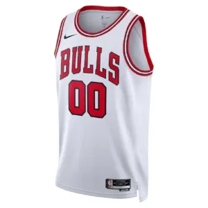 Maglia Chicago Bulls Personalizzata Association Edition Swingman Bianco - Uomo