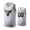 Maglia Chicago Bulls Personalizzata Golden Edition Swingman Bianco - Uomo