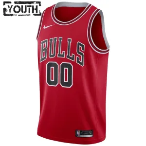 Maglia Chicago Bulls Personalizzata Icon Edition Swingman Rosso - Bambino