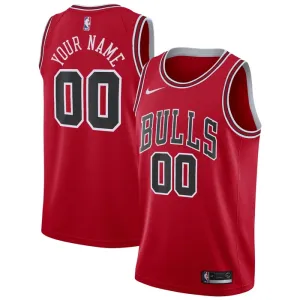 Maglia Chicago Bulls Personalizzata Icon Edition Swingman Rosso - Uomo