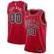 Maglia Chicago Bulls Personalizzata Icon Edition Swingman Rosso - Uomo