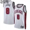 Maglia Chicago Bulls Zach Lavine 8 City Edition 2022-23 Swingman Bianco - Bambino