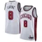 Maglia Chicago Bulls Zach Lavine 8 City Edition 2022-23 Swingman Bianco - Uomo
