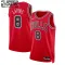 Maglia Chicago Bulls Zach Lavine 8 Icon Edition Swingman Rosso - Bambino