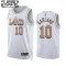 Maglia Cleveland Cavaliers Darius Garland 10 City Edition 2022-23 Swingman Bianco - Bambino