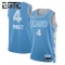 Maglia Cleveland Cavaliers Evan Mobley City Edition 2024-25 Swingman Blu - Bambino