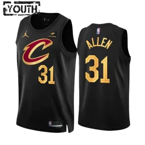 Maglia Cleveland Cavaliers Jordan Jarrett Allen 31 Statement Edition Swingman Nero - Bambino Maglia Cleveland Cavaliers Jordan Jarrett Allen 31 Statement Edition Swingman Nero - Bambino