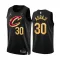 Maglia Cleveland Cavaliers Jordan Ochai Agbaji 30 Statement Edition Swingman Nero - Uomo