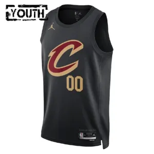 Maglia Cleveland Cavaliers Jordan Personalizzata Statement Edition Swingman Nero - Bambino