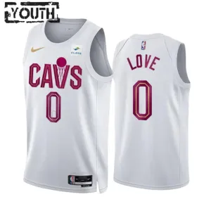 Maglia Cleveland Cavaliers Kevin Love 0 Association Edition Swingman Bianco - Bambino Maglia Cleveland Cavaliers Kevin Love 0 Association Edition Swingman Bianco - Bambino