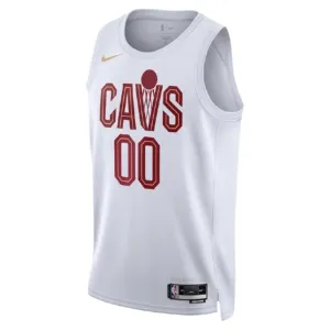 Maglia Cleveland Cavaliers Personalizzata Association Edition Swingman Bianco - Uomo