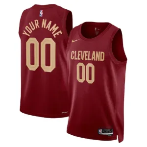 Maglia Cleveland Cavaliers Personalizzata Icon Edition Swingman Rosso - Uomo