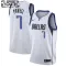 Maglia Dallas Mavericks Dwight Powell 7 Association Edition Swingman Bianco - Bambino