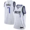 Maglia Dallas Mavericks Dwight Powell 7 Association Edition Swingman Bianco - Uomo