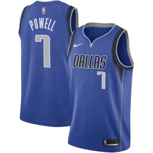Maglia Dallas Mavericks Dwight Powell 7 Icon Edition Swingman - Uomo