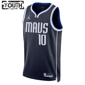 Maglia Dallas Mavericks Jordan Dorian Finney-Smith 10 Statement Edition Swingman Navy - Bambino
