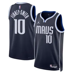 Maglia Dallas Mavericks Jordan Dorian Finney-Smith 10 Statement Edition Swingman Navy - Uomo